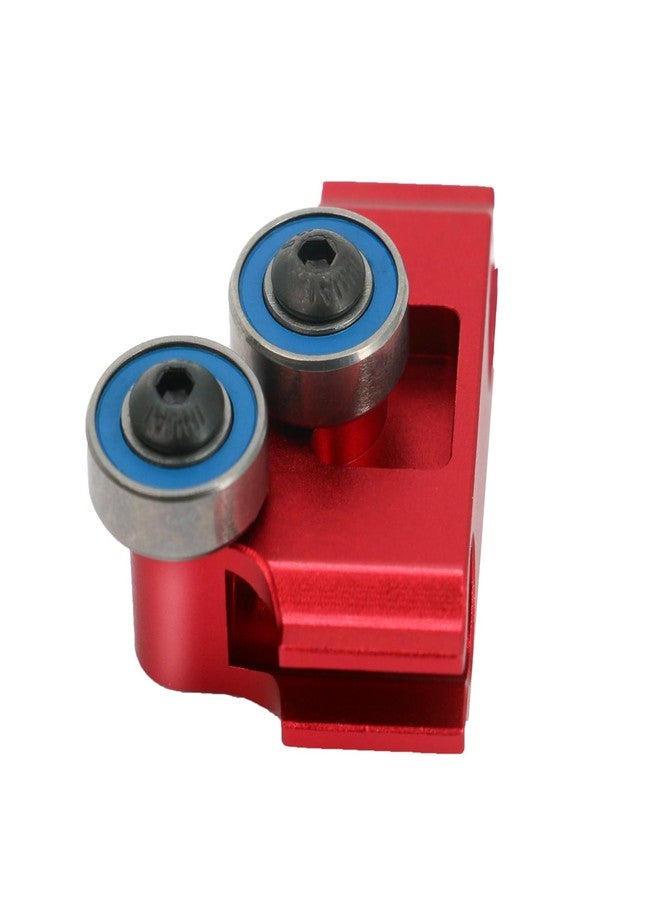 POLANTA Aluminum Center Driveshaft High Speed Support Set for Arrma 1/7 Infraction, Limitless, Felony - Red, Replaces ARA311027 - Image 4